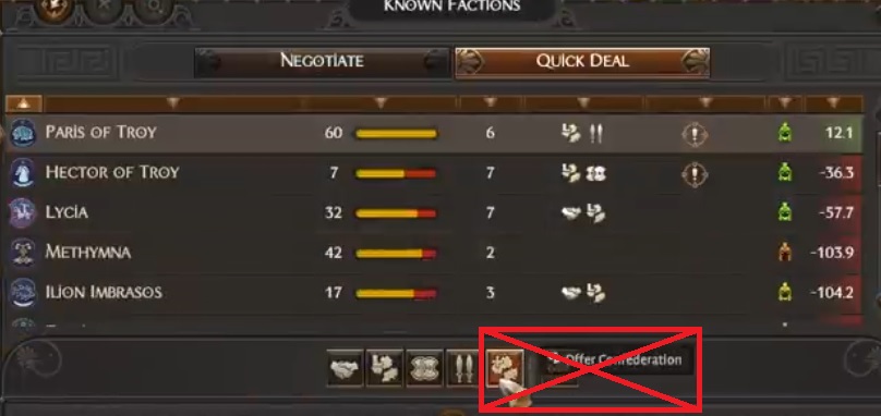 《全面战争传奇：特洛伊》结盟禁止MOD