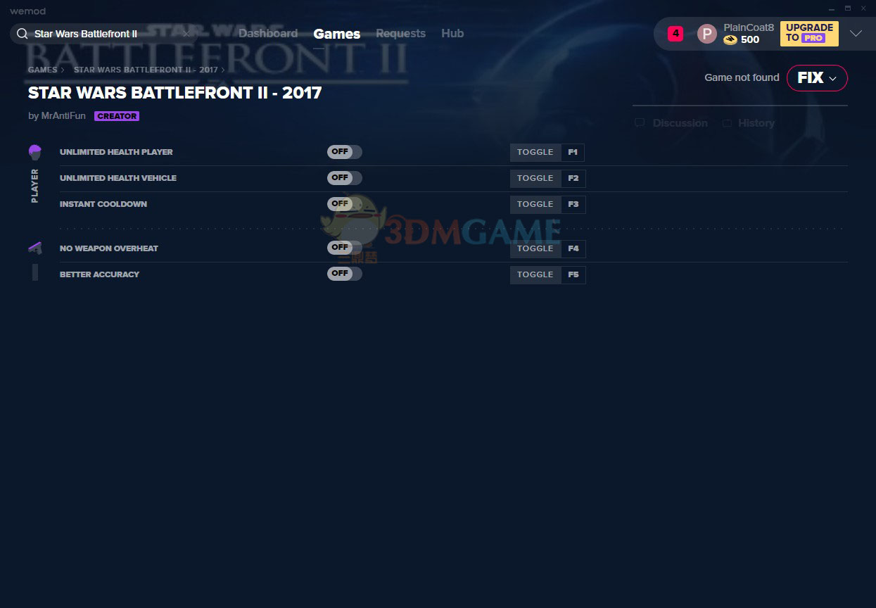 《星球大战：前线2》v2020.08.26五项修改器[MrAntiFun][Origin]