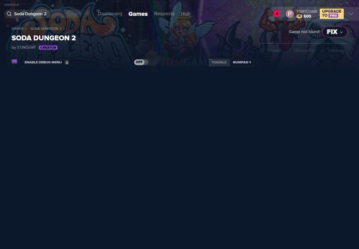 《苏打水地牢2》v1.0作弊菜单修改器[MrAntiFun]