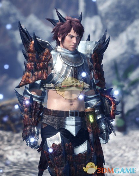 《怪物猎人：世界》雄火龙半赤膊外观MOD