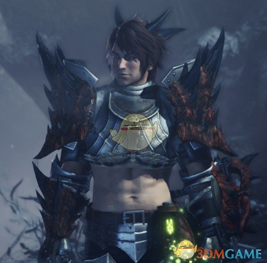 《怪物猎人：世界》雄火龙半赤膊外观MOD