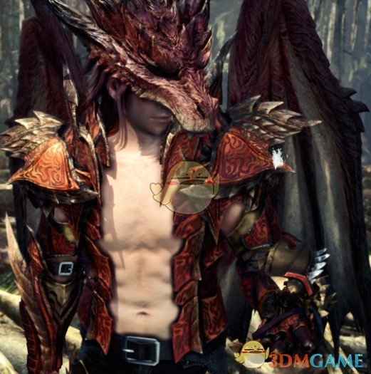 《怪物猎人：世界》狂气赤膊冥赤龙套MOD