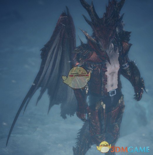 《怪物猎人：世界》狂气赤膊冥赤龙套MOD