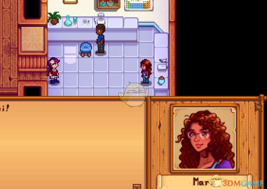 《星露谷物语》可爱长卷发玛鲁MOD