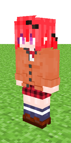 《我的世界》珈百璃的堕落·萨塔尼亚皮肤MOD