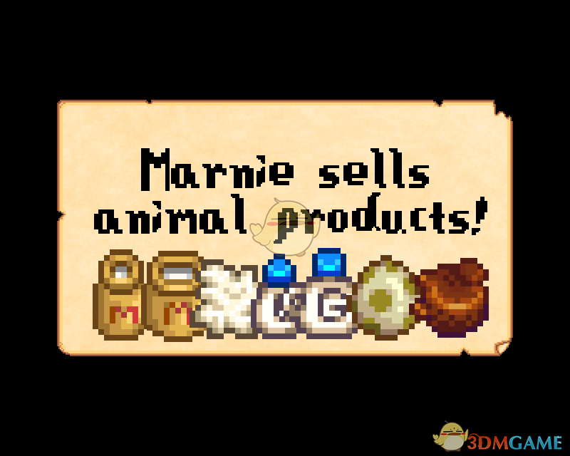 《星露谷物语》玛尼出售动物产品MOD