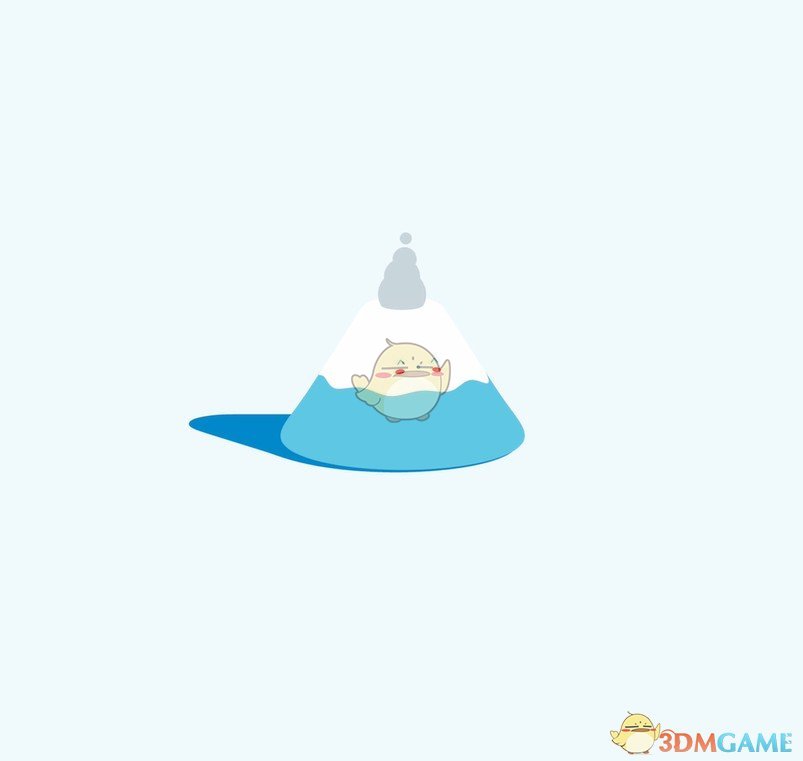 《Wallpaper Engine》可爱喷发小火山动画壁纸