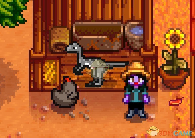 《星露谷物语》迅猛龙马MOD