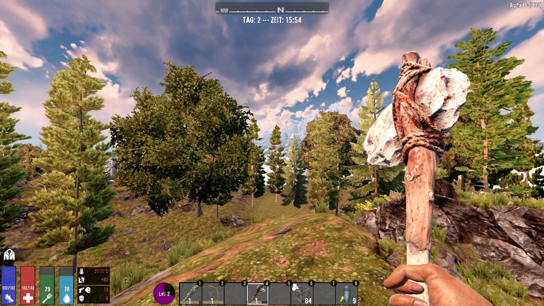 《七日杀》胶囊风格HUD界面MOD