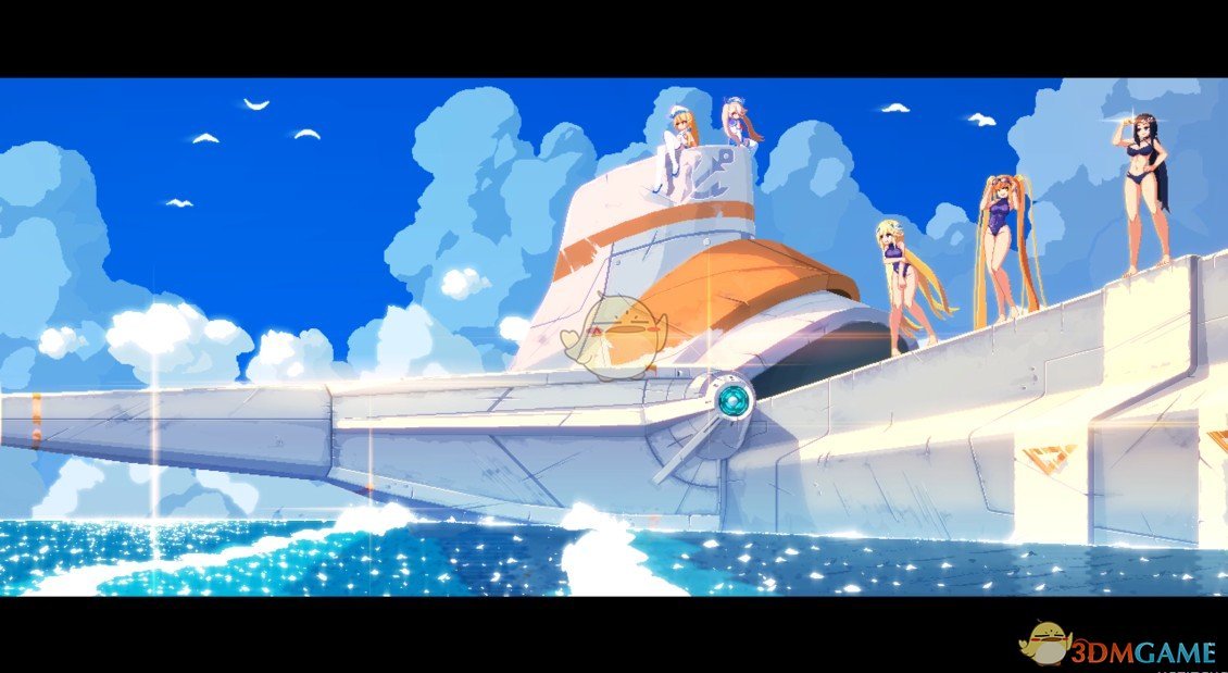 《Wallpaper Engine》海舰上的少女们 - 超精美像素风动态壁纸