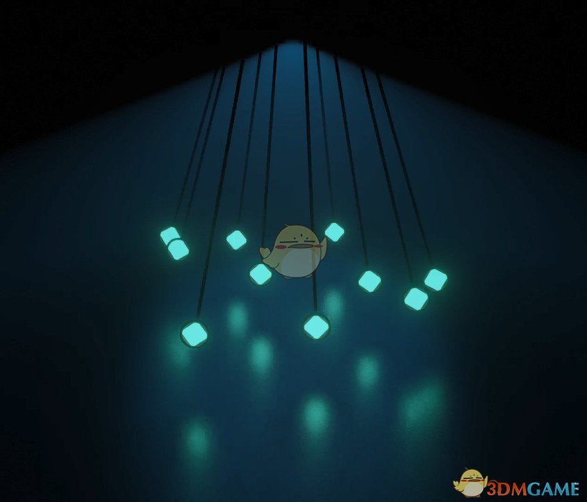 《Wallpaper Engine》蓝色流速方块物理动态壁纸