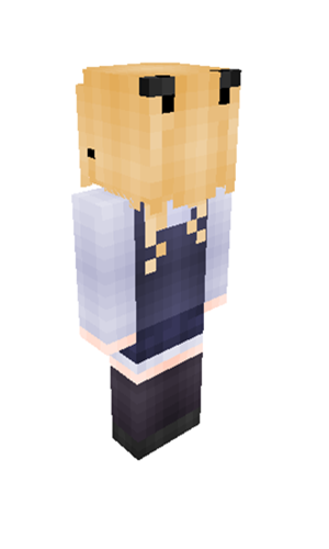 《我的世界》路人女主英梨梨皮肤MOD