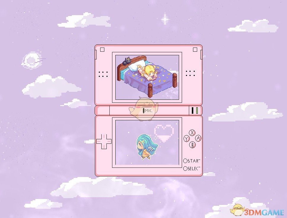 《Wallpaper Engine》任天堂Nintendo DS游戏机可爱动态壁纸