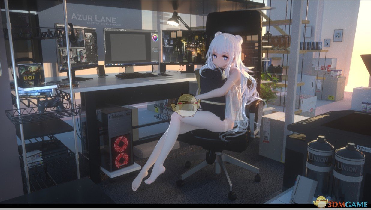 《Wallpaper Engine》碧蓝航线“恶毒”人物超写实二次元壁纸