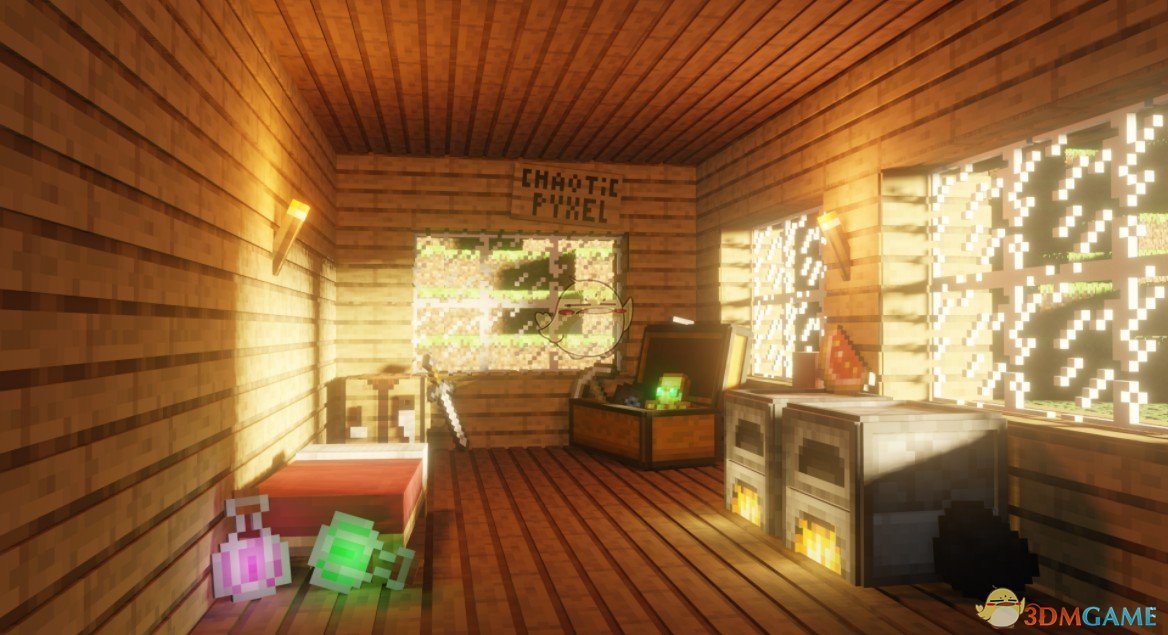 《Wallpaper Engine》我的世界温馨小屋动态壁纸