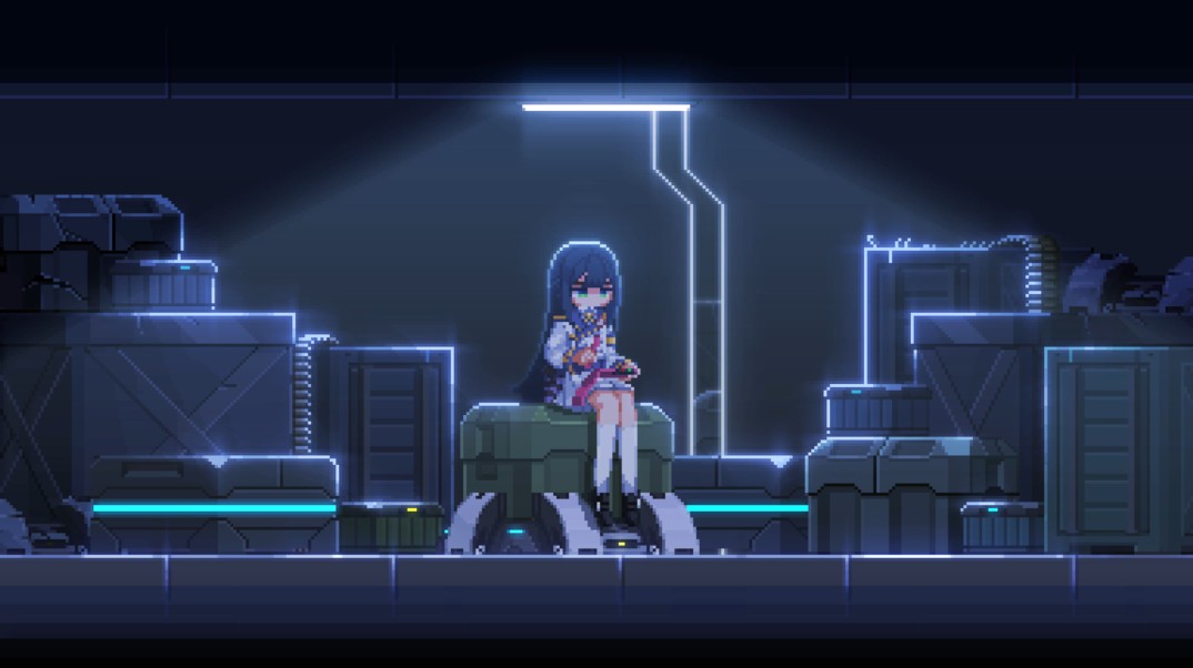 《Wallpaper Engine》正在记录的少女超精致像素风壁纸