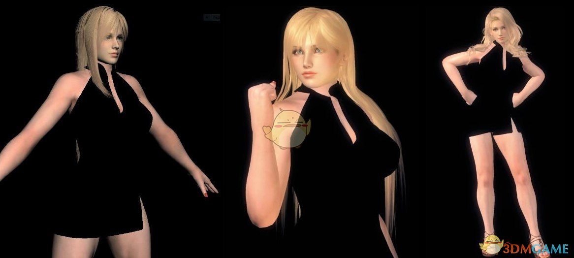 《死或生5：最后一战》Hitomi的黑色小礼服MOD