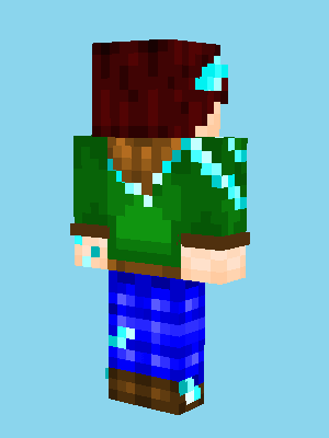 《我的世界》覆雪的冒险者皮肤MOD