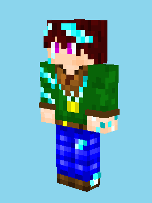 《我的世界》覆雪的冒险者皮肤MOD