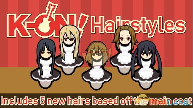 《边缘世界》轻音少女发型v1.2 MOD