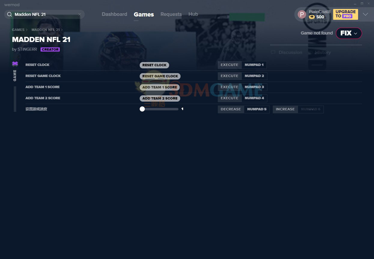 《麦登橄榄球21》v1.0五项修改器[MrAntiFun][Origin]