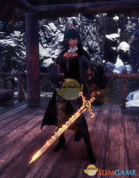 《怪物猎人：世界》火焰纹章风花雪月主角服装MOD