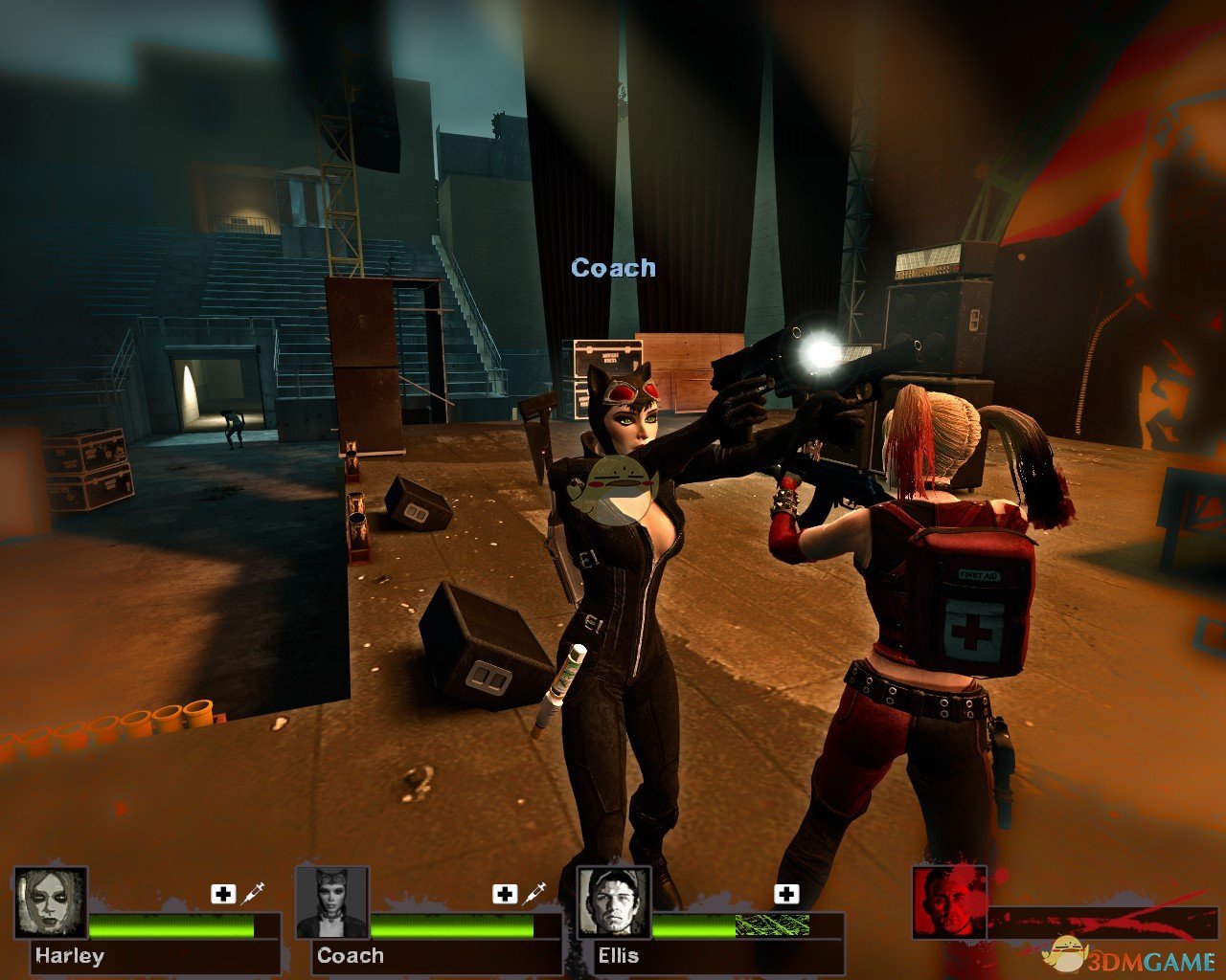 《求生之路2》阿卡姆骑士性感猫女MOD