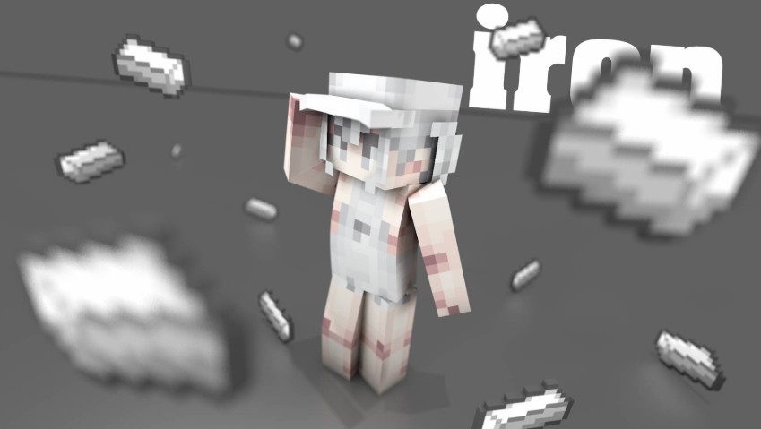 《我的世界》铁矿皮肤MOD