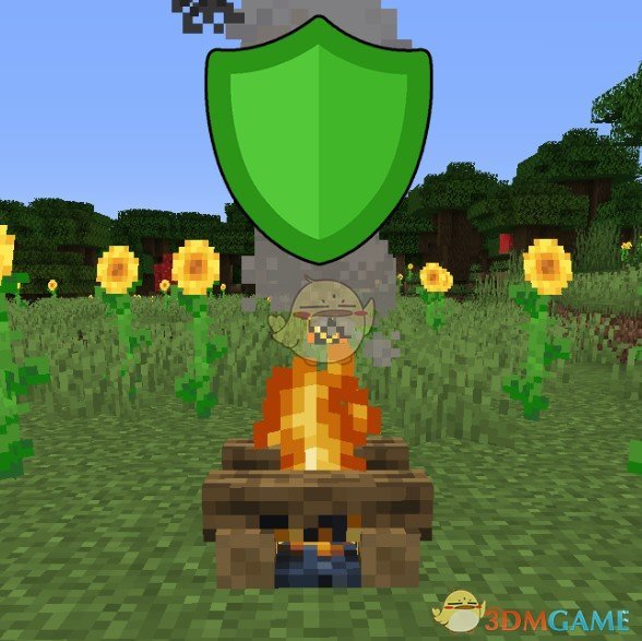 《我的世界》篝火旁不会刷新怪物MOD