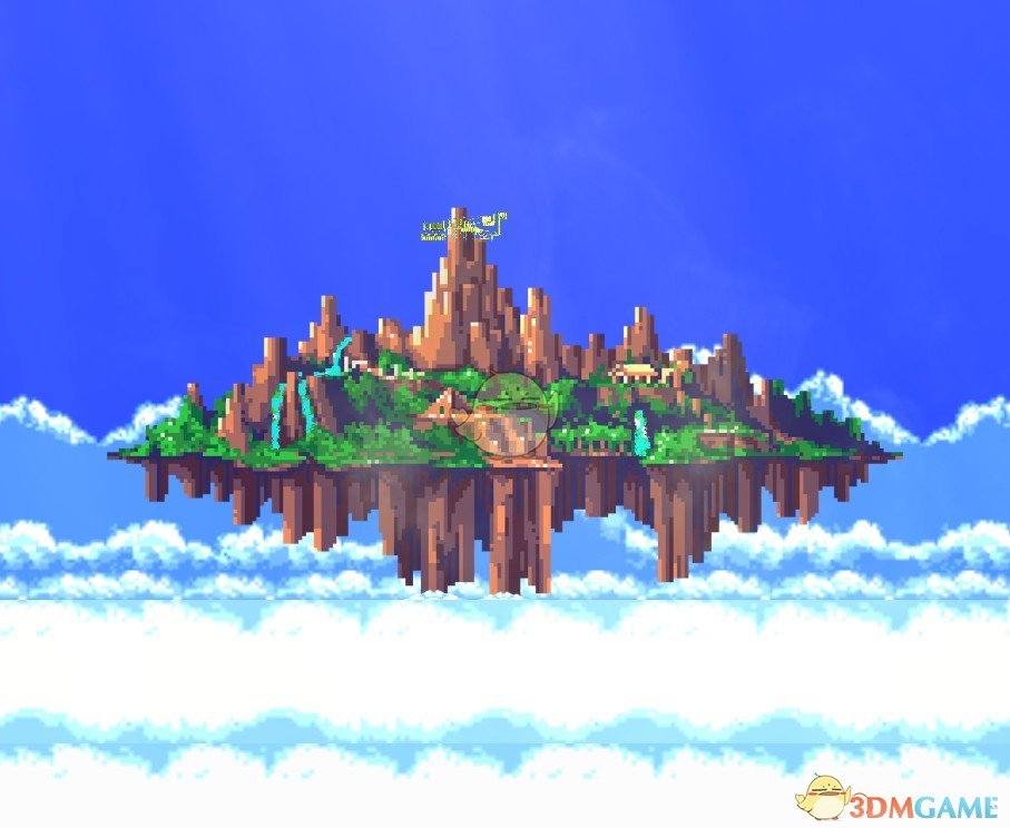 《Wallpaper Engine》天空岛像素风动态壁纸