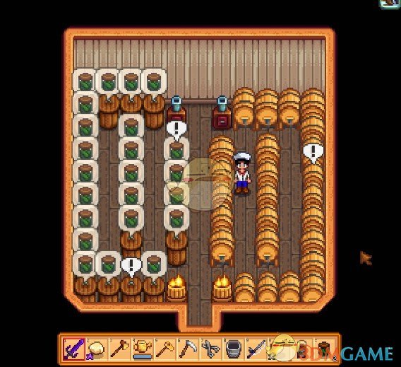 《星露谷物语》桶外观提示优化MOD