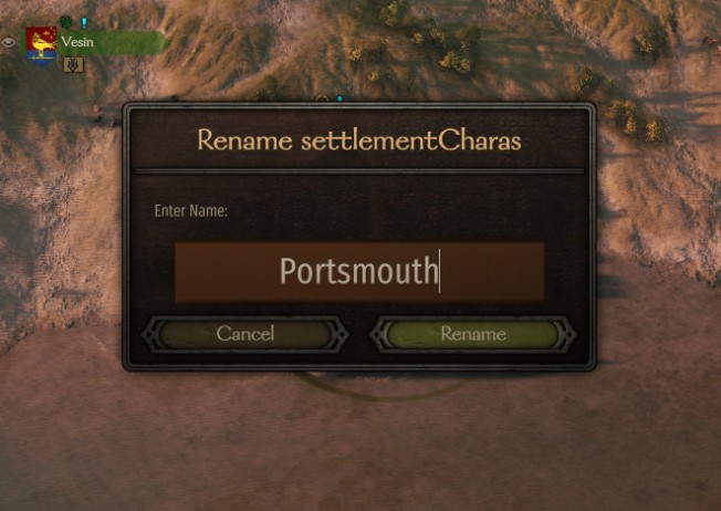 《骑马与砍杀2》重命名功能MOD