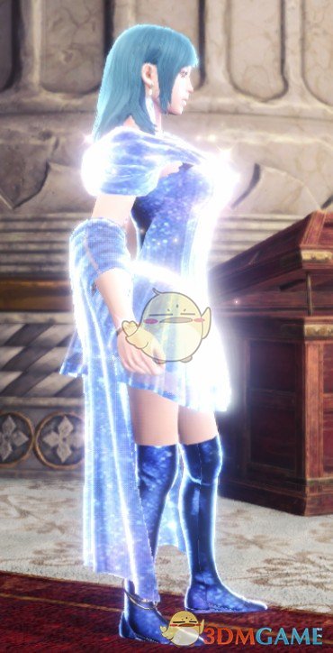 《怪物猎人：世界》星空薄纱裙MOD