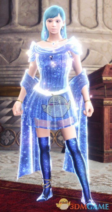 《怪物猎人：世界》星空薄纱裙MOD