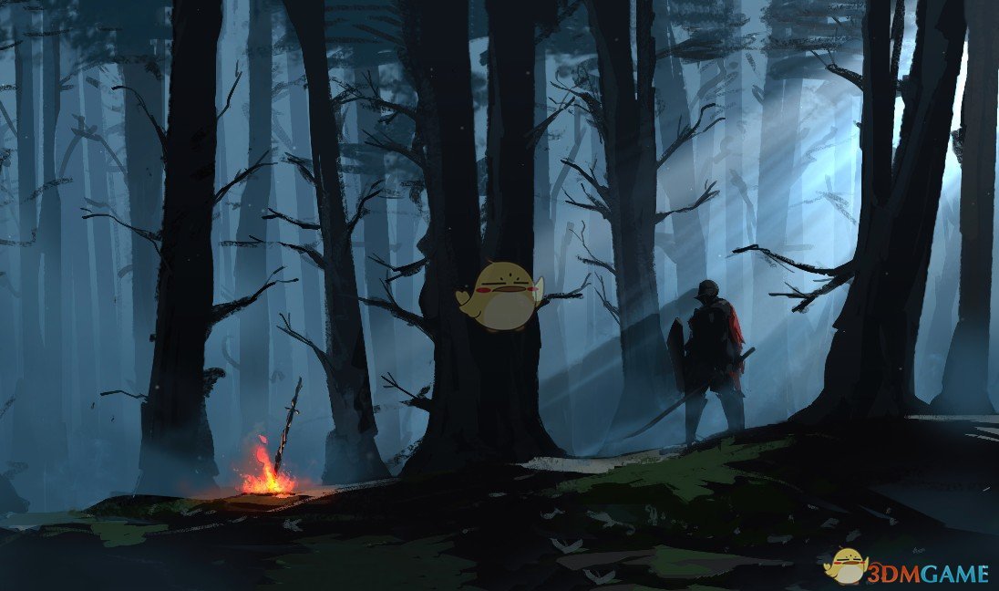 《Wallpaper Engine》不死人与林中篝火动态壁纸