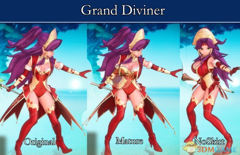 《圣剑传说3：重制版》成熟的安洁拉MOD