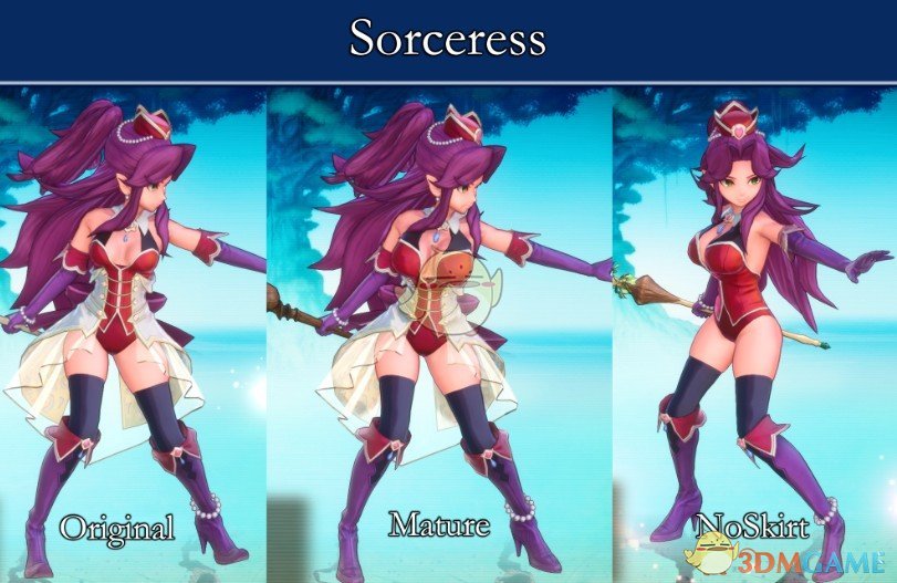 《圣剑传说3：重制版》成熟的安洁拉MOD