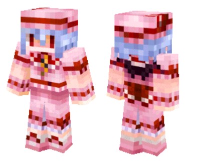 《我的世界》蕾米莉亚皮肤MOD