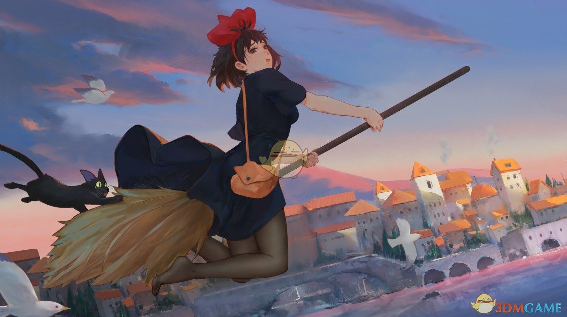 《Wallpaper Engine》魔女宅急便同人动态壁纸