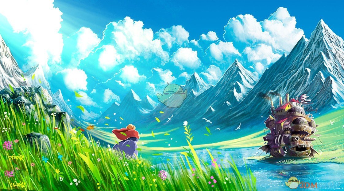 《Wallpaper Engine》大陆上的休息哈尔的移动城堡动态壁纸