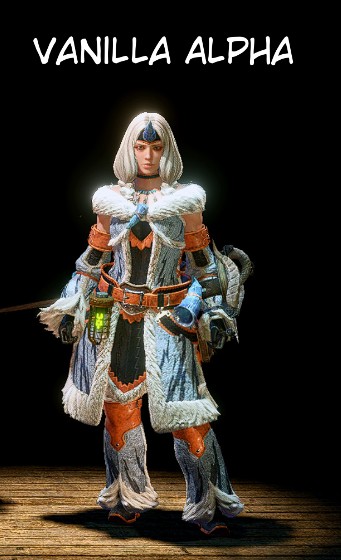 《怪物猎人：世界》黑色内衣霜雪麒麟套装MOD