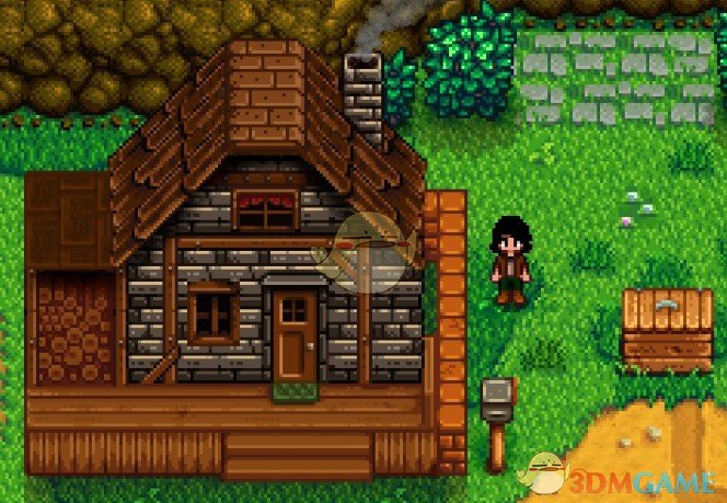 《星露谷物语》石制农场小屋MOD