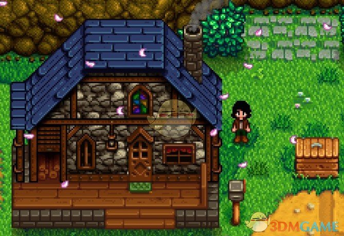 《星露谷物语》石制农场小屋MOD