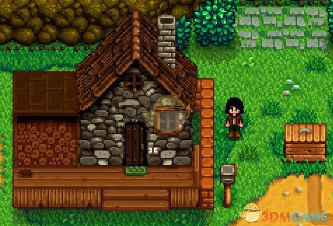 《星露谷物语》石制农场小屋MOD