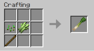 《我的世界》韭菜武器MOD