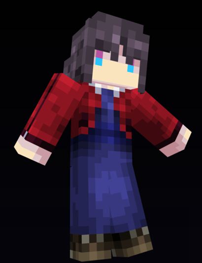 《我的世界》空之境界两仪式皮肤MOD