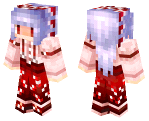 《我的世界》藤原妹红皮肤MOD