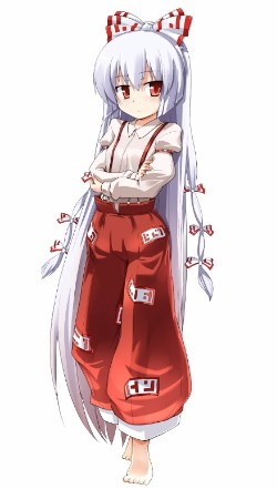 《我的世界》藤原妹红皮肤MOD