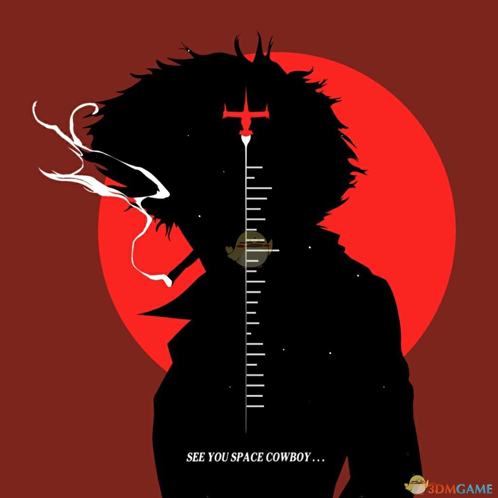 《Wallpaper Engine》星际牛仔剪影风格音乐响应动态壁纸