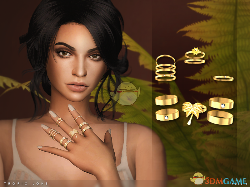 《模拟人生4》金色热带奢华戒指MOD